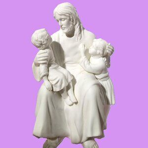 Lenox Jesus The Children's Blessing Life Of Christ Collection China Flawless